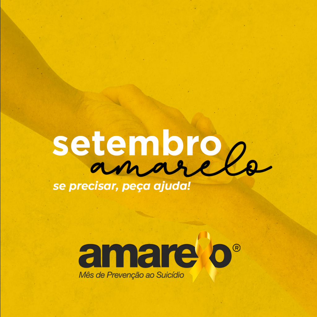 Campanha Setembro Amarelo prevenção ao suicídio